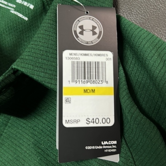 MEN'S University of Alabama Birmingham, marching Blazers polo under armour - Picture 7 of 8